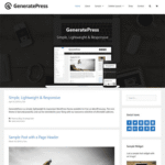 GeneratePress Theme